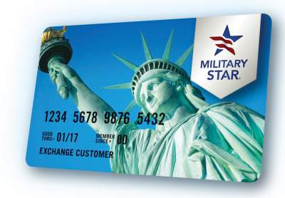 AAFES Exchange, Military Star Card
